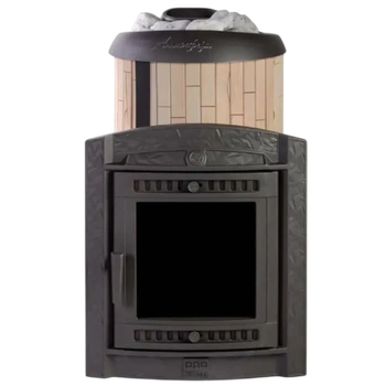 Печь банная «Атмосфера L» в ламелях «Окаменевшее дерево», шт