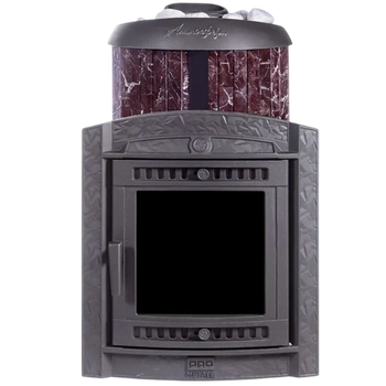 Печь банная «Атмосфера L» в ламелях «Россо Леванто», шт