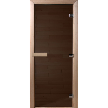 Дверь DoorWood Графит "Сумерки" 190х70 (коробка листва), шт