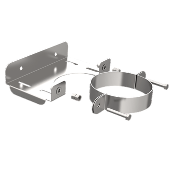 (GS) Кронштейн стеновой, универсальный, 280, AISI 430/0,8мм, Е= 50мм, шт