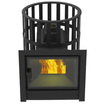 Печь-Камин Воевода-ФЛАГМАН 20 сетчатый кожух, шт