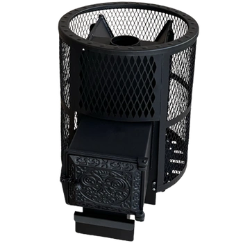 Печь банная Берёзка Корвет - 24 дверка ДТ - 3 сетка, шт