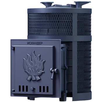 Печь банная Искандер ЗК 18 PRO Ураган без стекла