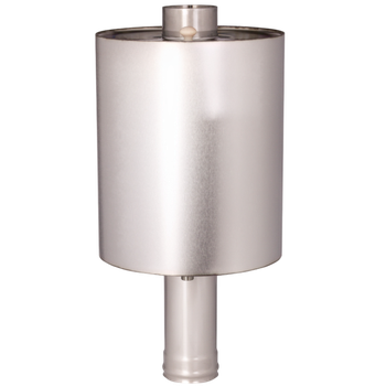 Бак на трубе «Цилиндрический» — 50 л ,Ф115 (AISI 304)