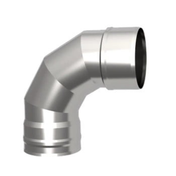 (GS) Отвод 90*, 150, AISI 430/0,8мм, h=275мм, шт