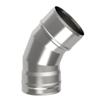 (GS) Отвод 135*, 120, AISI 430/0,8мм, h=248мм, шт