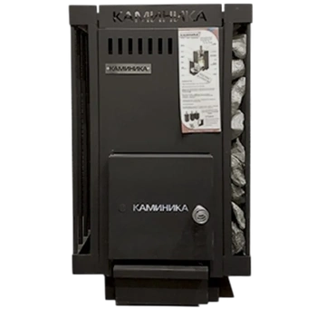 Печь Каминика 30-У/Г/сетка каменка