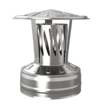 (GS) Оголовок-искрогаситель 115х200, AISI 430/Оц, 0,5мм/0,5мм, (К), тип-2, шт