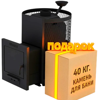 Печь банная Газодровяная Kennet Астерия 18 ЗК
