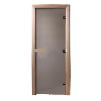 Дверь DoorWood Сатин "Теплое утро" 190х70 (коробка листва), шт