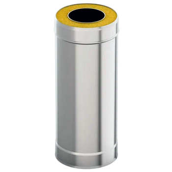 (GS) Труба-термо 0,25м, 180х260, AISI 430/430, 0,8мм/0,5мм, (К), шт