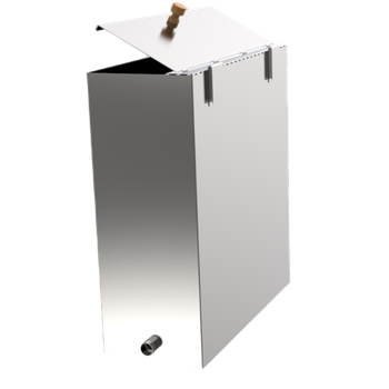 Бак навесной "Жара"  80л, 625х500х255, AISI 439/1,0мм, Прав., шт