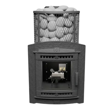 Печь банная «Атмосфера L» сетка нержавейка с газовой горелкой