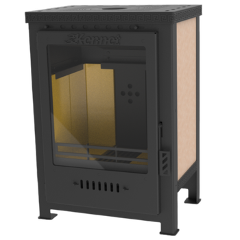 Печь-камин Kennet Гермес с плитой 7кВт М25