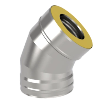 (GS) Отвод-термо 135*, 130х200, AISI 430/430, 0,5мм/0,5мм, (К), шт